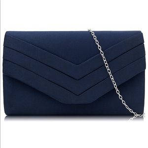 Gorgeous Evening Suede Clutch Bag